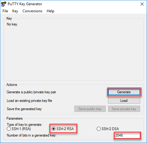 Generate ssh private key from public key west
